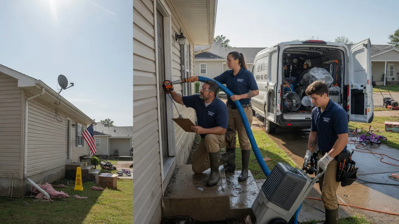 Ceiling Water Damage Restoration in Breaks, VA near me