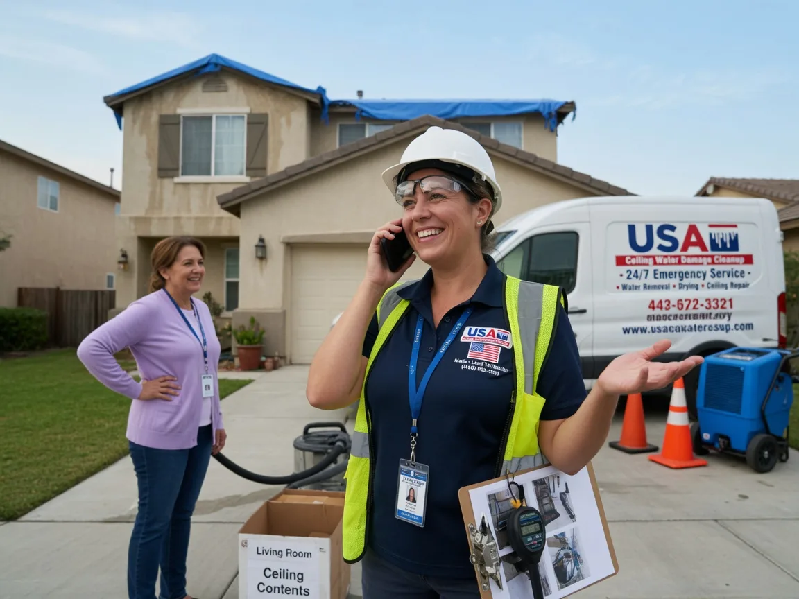 Ceiling Water Damage Restoration Breaks, VA FAQs